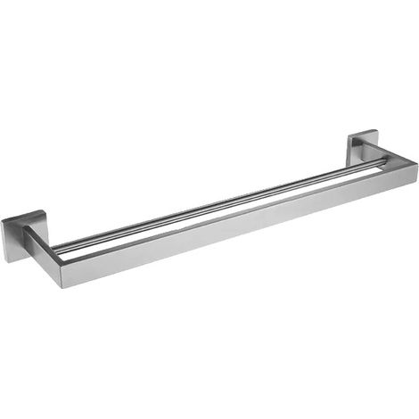 Accessoires de salle de bain, porte-serviettes en acier inoxydable, porte-papier toilette, Serviette 600mm 2 bar (1/2)