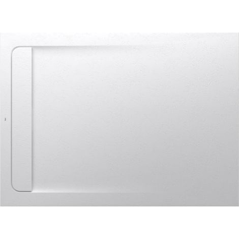 Receveur de douche extra plat en Stonex® Aquos - 1400x900mm - Blanc (1/2)
