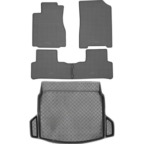 Set di tappetini in gomma per auto e tappetino per bagagliaio per Honda CR-V IV SUV dal 2012 al 2018