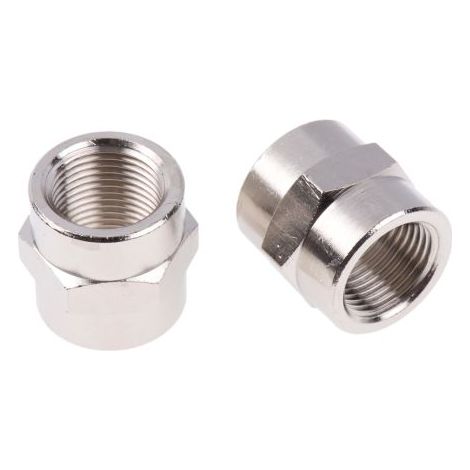 Adaptateur droit fileté Legris LF3000 vers G 3/8 Femelle G 3/8 Femelle ( Prix pour Paquet de 5 )