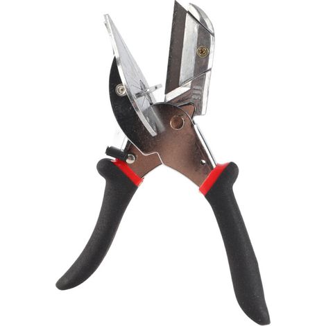 Cisaille d'angle multifonctionnelle, outil manuel à poignée noire antidérapante pour couper du bois fin (1/5)