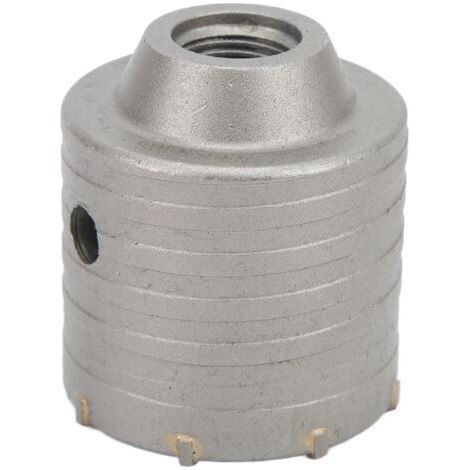 Sierra de corona para hormigón, accesorio de sierra de corona de carburo de 65 mm, taladro para pared, broca para pared, abridor de brocas, broca de corte de carburo para ladrillo, hormigón y piedra. (1/4)
