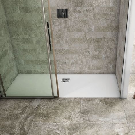 RAK Feeling Greige 1700mm x 700mm Rectangular Bathtub Replacement Shower Tray - RFBR070170S505 (1/3)