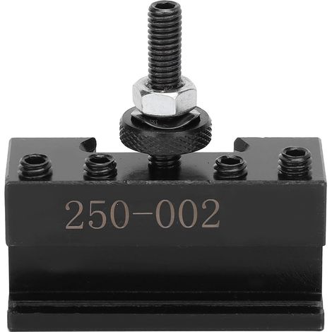 Porte-outil à piston, barre d'alésage, support de tournage, remplacement de pièces de tour à coin 250-002 (1/5)