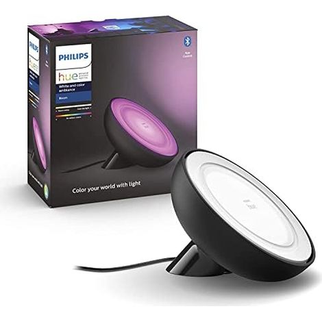 Lampe connectée Philips Hue Bloom Noir (1/5)
