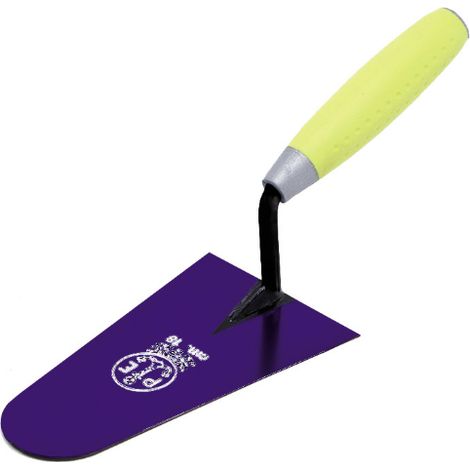 truelle A pointe ronde poignA e antidA rapante 18 cm petite truelle pour la construction art941