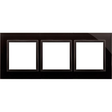 Cadre en verre naturel à 3 volets, lave solidifiée, IP20/IP44 (IP44 - utilisez-nous) (1/4)