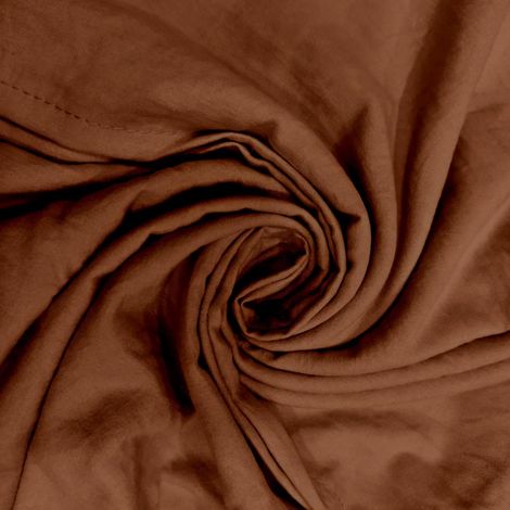 Parure Housse de Couette en Microfibre lavée 240x220 cm Boheme Terra (1/2)