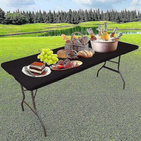 Housse de table de pique pliable usage quotidien usage cuisine (1/4)
