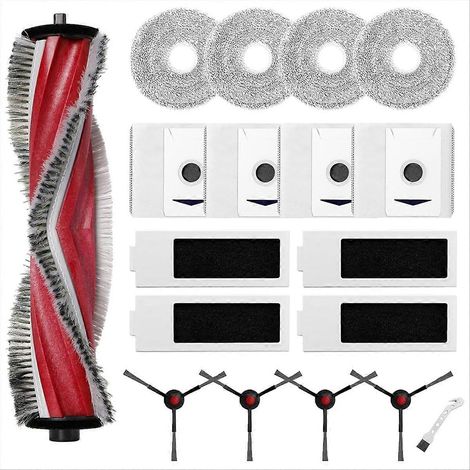 T30 Omni und T30 Pro Omni Saugroboter, intelligente 2-in-1-Reinigung, Seitenbürste, leistungsstark, kabellos, für Hartböden und Teppiche, Komplettpaket, weiß (1/5)