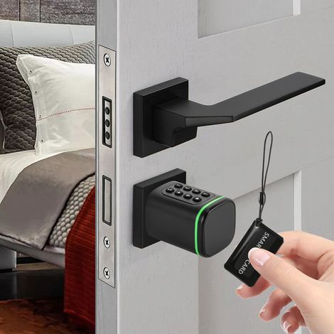 Intelligent Elektronisches Code Türschloss Haustür Zylinderschloss Anti-Schnüffe