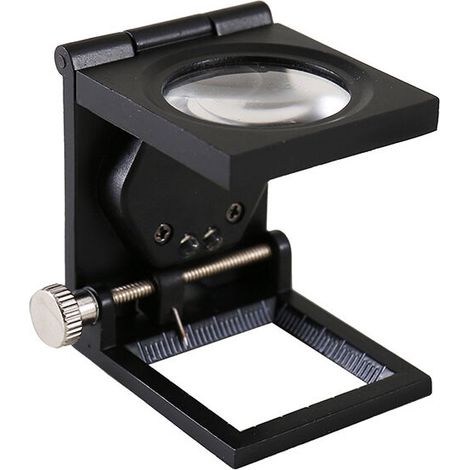 Standable Magnifier - 50x Portable Folding Magnifier Unbreakable Magnifying Glass (1/5)