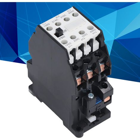 Wechselstromschütz 3TB42, 220 V AC, 50 Hz, 16 A, 2 Schließer + 2 Öffner, DIN-Schienenmontage (1/5)