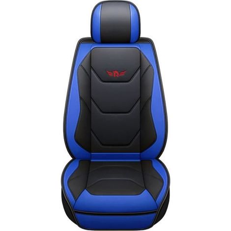 (Blauer) Autositzbezug – MIOLOE – Universal – PU-Leder – Komfortabel – Blau (1/2)