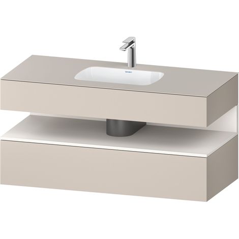 Duravit Collection One lavabo à encastrer avec meuble sous-vasque (1/2)