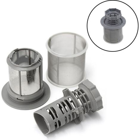 Lot de 3 filtres micro-filtres, filtre lave vaisselle bosch, pour lave-vaisselle Bosch Siemens Neff 427903 00427903 Bosch BSH Siemens Neff-DOU