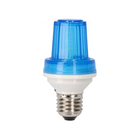 Bombilla LED EDM Flash Azul E27 1W 10x10 cm
