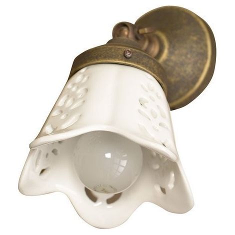 SORENTO Luminaire E14 40W, 230V, IP21, abat-jour en céramique, bronze (1/2)