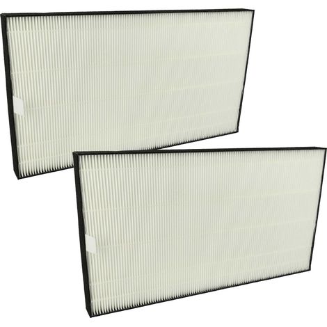 vhbw 2x HEPA Filter H13 kompatibel mit Sharp KC-G50EUW, KC-G50EUH Luftreiniger - Ersatz-Filter