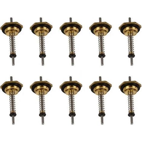 Compatible avec 10 manchons de vanne de raccordement d'eau pour chaudière à gaz, de 12 mm de longueur. (1/5)