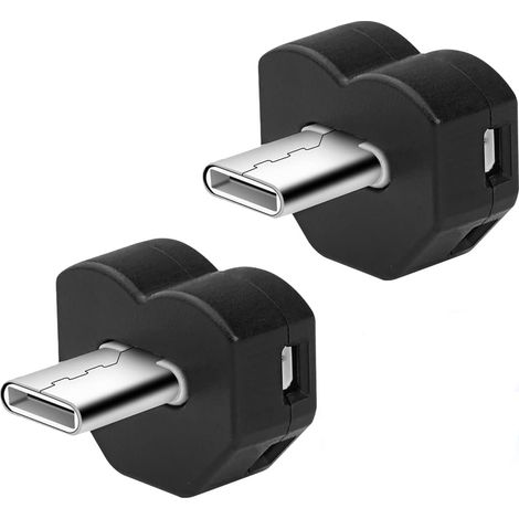 Lot de 2 Mini Lumières Led Usb De Type C, USB Type C LED RGB Luminosité Réglable 8 Couleurs, Mini Lumières LedUniverselles pour Voiture Ordinateur Portable Clavier, Eclairage (1/5)