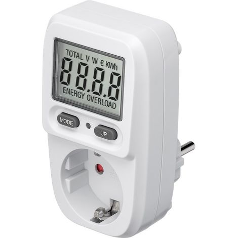 Triton Goobay 64589 compteur coût énergétique blanc (1/3)