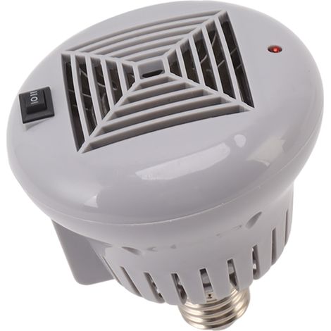 Lampe Chauffante E27 50W-100W pour Reptile, Douille Grise, 220V, 3 Réglages de Température, Éclairage Basking pour Petit Animal en Terrarium (1/5)