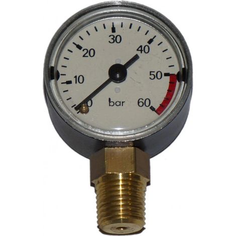 Manometer der Testpumpe