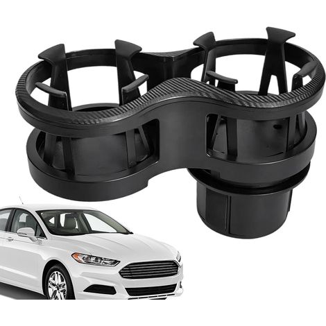 Porte-gobelet pour voiture de tourisme - Extenseur de porte-bouteille multifonction et adaptable - Porte-gobelet de voiture - Pour les voyages en voiture, bouteilles d'eau, camions, cendriers, lait (1/5)
