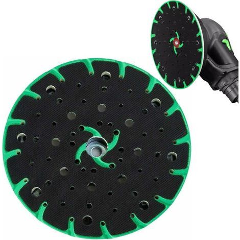 150 mm avec aspiration de poussière de raccordement M8 remplacement du festool plateau ponceuse, compatible avec le ponceuse excentrique 150mm (1/5)