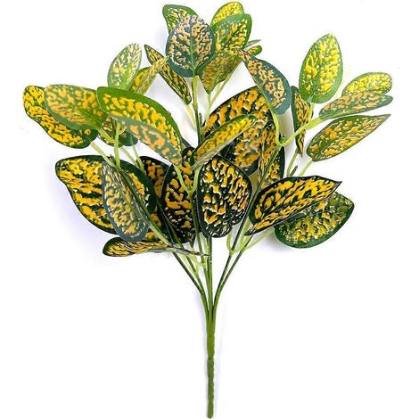 Plante artificielle verte, petit bouquet de rhubarbe, plante de jardin verte, accessoires de décoration murale pour la maisonTian Rhubarbe (1/5)