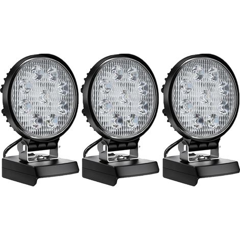 LED-Arbeitsleuchte, 2000 Lumen, 120°-140° Abstrahlwinkel (1/2)