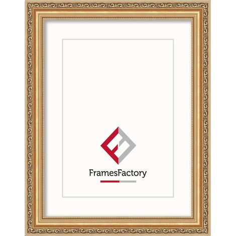 Cornice decorativa barocca Helena, 60 × 80 cm, oro rosa (1/5)