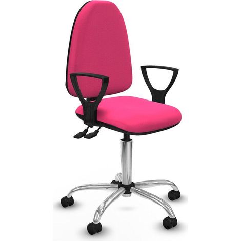 Piqueras and Crespo BFN05RP Chaise de bureau rose réglable