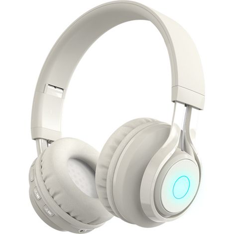 Casque Bluetooth pour enfants BT06C avec lumière LED stéréo, pliable, protection auditive, sans fil (1/5)