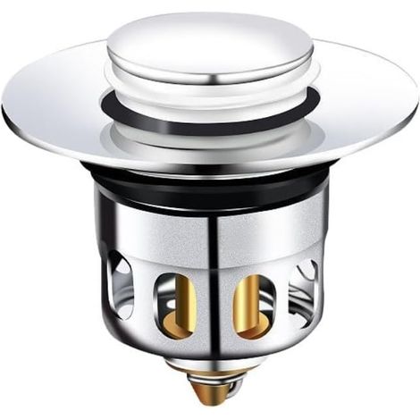 Universal Stainless Steel Sink Drain Plug 12cm (1/5)