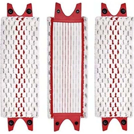 3 PièCes SéRies pour Ensemble de Remplacement de Vadrouille Vileda UltraMax, TêTe de Vadrouille de PulvéRisation, Chiffon de Vadrouille Plat (1/4)