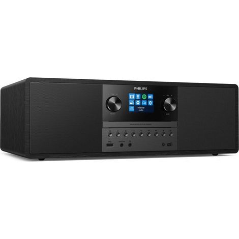 50 w schwarzes all-in-one-mikrosystem mit bluetooth - Philips - TAM6805/10 (1/3)