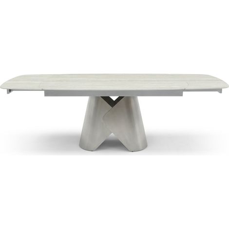Table à manger extensible en céramique travertin travertin LACE (1/5)