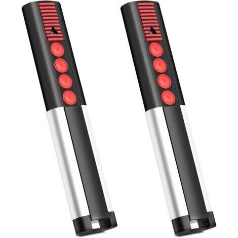 Lot de 2 émetteurs manuels de rechange pour SOMM-4020V000, télécommande de porte de garage 4 canaux 868,8 MHz, compatible avec motorisation de portail d'été (1/5)