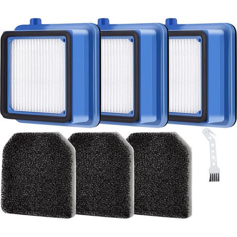 Filtre pour Aspirateur Electrolux, 3 Pièces de Remplacement de Filtre D'aspirateur pour Q6 Q7 Q8 WQ61 WQ71 WQ81 (1/5)