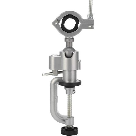 Applicable Support De Perceuse Electrique, 360° Drill Stand Accessoire Universels Outil Stationnaire Pince Alliage Broyeur Universel Mini Étau Pivotant Multi-angle Table Meuleuse Rotatif Bois Artisana