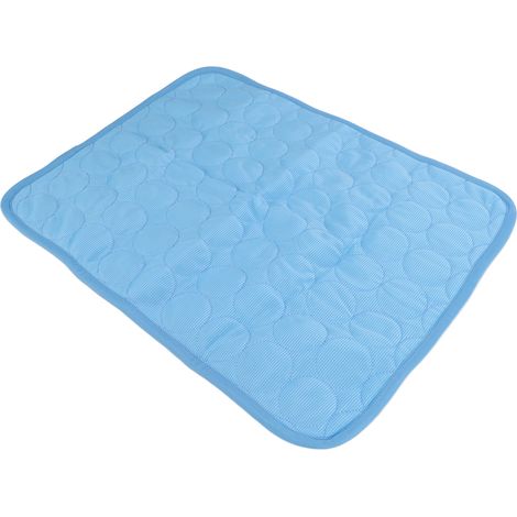 Tapis rafraîchissant pour chien, respirant, lavable, réutilisable, portable, en soie glacée, pour la maison et les voyages (1/5)