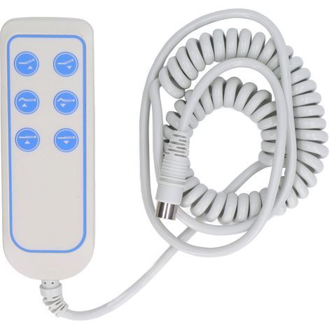 Contrôleur de lit élévateur électrique en PVC IP66, chaise élévatrice résistante à l'usure, commande manuelle pour hôpital (8 broches) (1/5)
