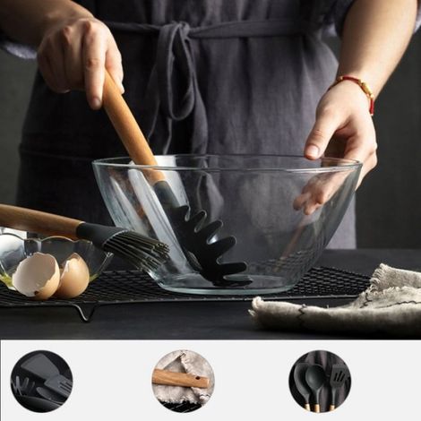 Pelle Spatule Silicone Anti-Adhésive - Pour Cuisson (1/5)