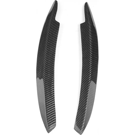 Ensemble de 2 moulures décoratives pour voiture, compatibles avec MK6, forme de sourcil, application polyvalente à domicile dans différents espaces.-AquaForge (1/5)