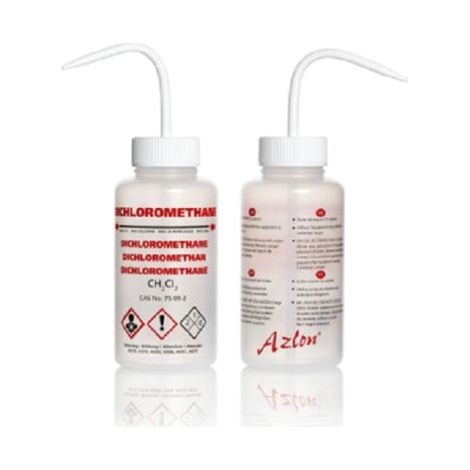 Bouteille de laboratoire RS PRO bouchon Rouge Non, 500ml, en Polyéthylène basse densité, à Col Large ( Prix pour Paquet de 5 )