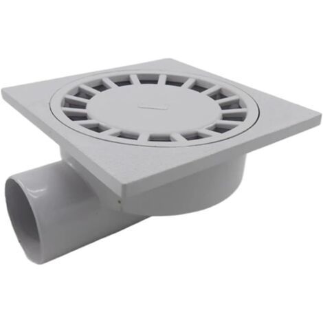 LAN 75-mm-PVC-Wandsiphon, hochbeständiger ABS-Ablauf, für Bad, Dusche, Bodenablauf, Seitensiphon mit hohem Durchfluss (1/5)