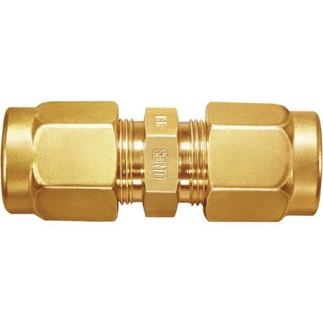 Kit Union Double avec Douilles 3/8 SERTO 2 Pièces Plomberie - YDA.410.0011 (1/2)