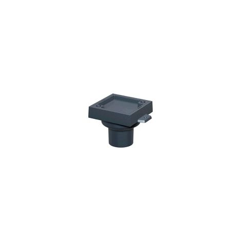 ACO Reinigungsverschl. Finor S DN100 90 Grad/M125/Guss/mit Deckel/Anstrich, 5288.11.00